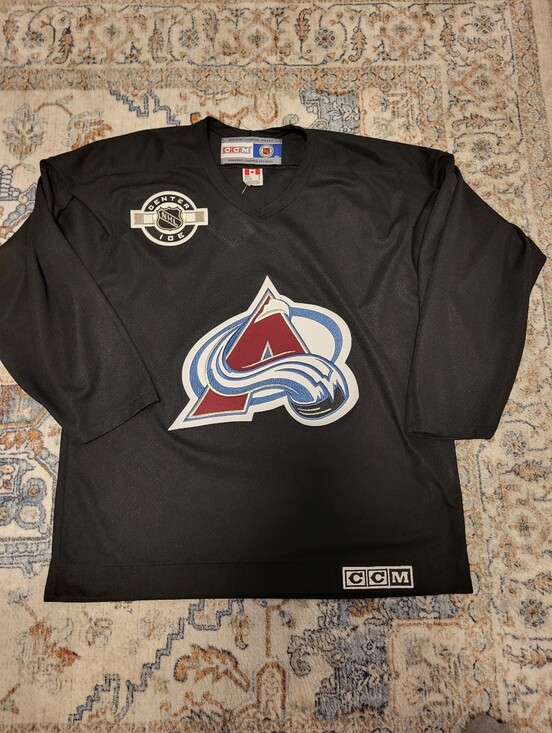 NHL Other - Vintage Ccm Center Ice Colorado Avalanche NHL practice Jersey